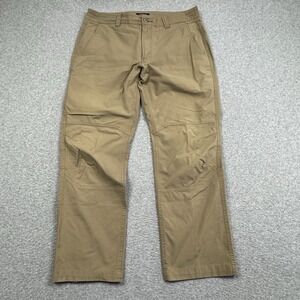 Orvis Tech Pants Mens 34x32 (34x29) Beige Stretch Trail Fishing Outdoor Gorpcore